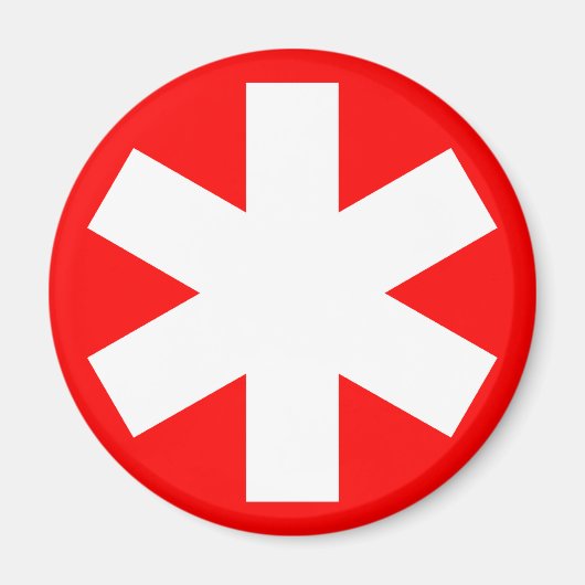 Asterisk - Red Magnet (Vorne)