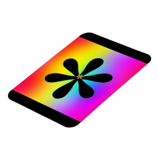 Asterisk Refrigerator  Magnet (Linke Seite)