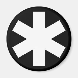 Asterisk - Schwarz Magnet