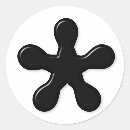 Asterisk Sticker (Vorderseite)