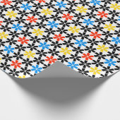 Asterisky - Duschvorhang Geschenkpapier (Ecke)