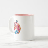 Asterix Donut Delight Zweifarbige Tasse (Vorderseite Links)