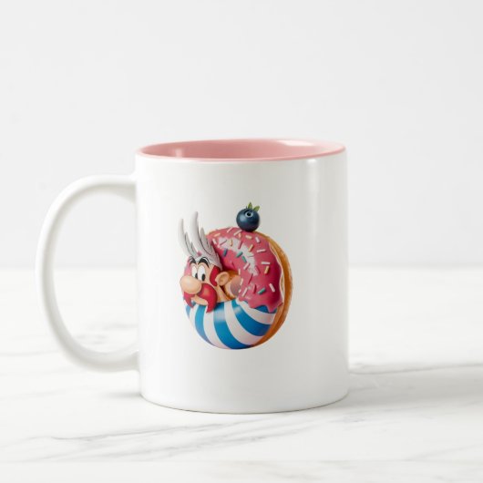 Asterix Donut Delight Zweifarbige Tasse (Links)