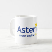 AsterixDB Kaffeetasse (Vorderseite Links)