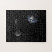 Asteroid 2012 DA14 Übergeben der Erde 15.02.2013 Puzzle (Horizontal)