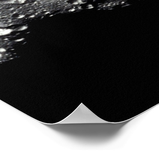 Asteroid 243 Ida Poster (Ecke)