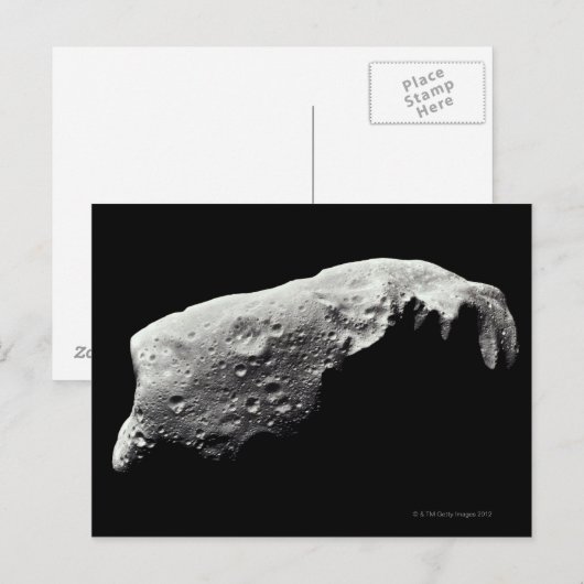Asteroid 243 Ida Postkarte (Vorne/Hinten)