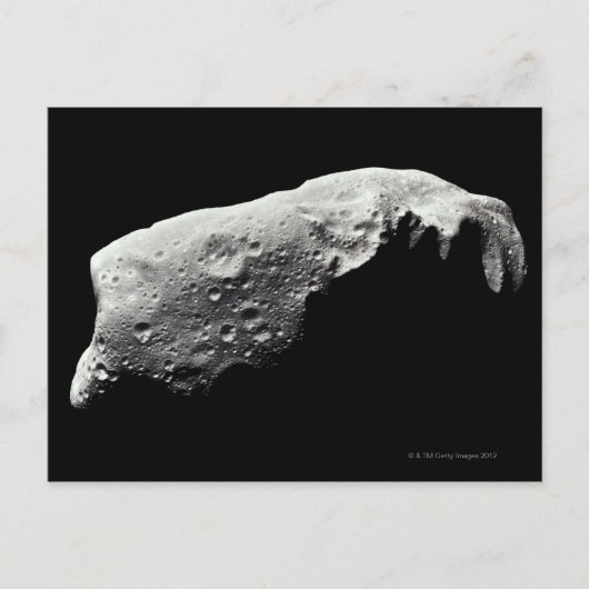Asteroid 243 Ida Postkarte (Vorderseite)