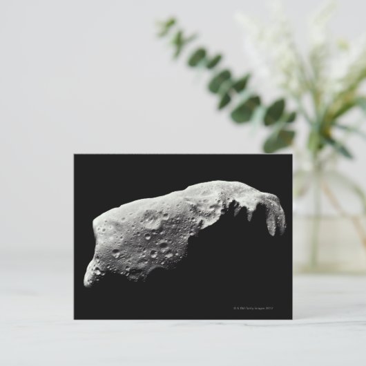Asteroid 243 Ida Postkarte (Stehend Vorderseite)