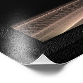 Asteroid Apokalypse Fraktal Art Spacescape Fotodruck (Ecke)