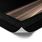 Asteroid Apokalypse Fraktal Art Spacescape Poster (Ecke)