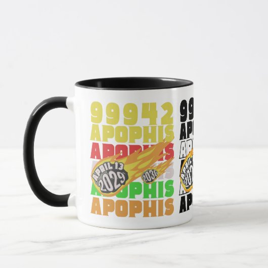Asteroid APOPHIS 2029 9942 Tasse (Links)