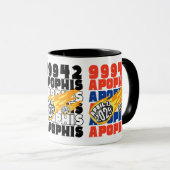Asteroid APOPHIS 2029 9942 Tasse (VorderseiteRechts)