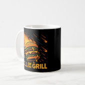 Asteroid Burger Call of the Grill Kaffeetasse (Vorderseite Links)