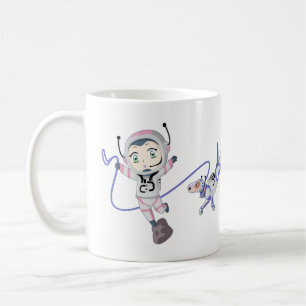 Asteroid Girl Kaffeetasse