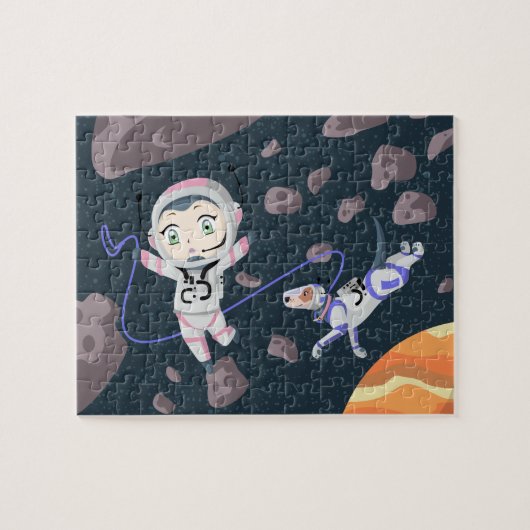 Asteroid Girl Puzzle (Horizontal)