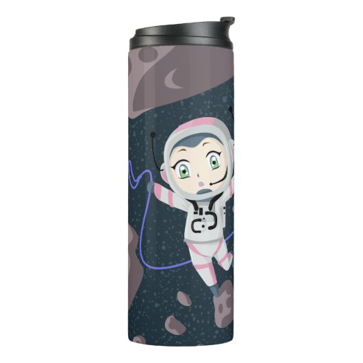 Asteroid Girl Thermosbecher (Nach links gedreht)