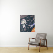 Asteroid Girl Wandteppich (Beispiel)