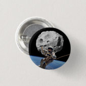 Asteroid Miner Button (Vorne & Hinten)