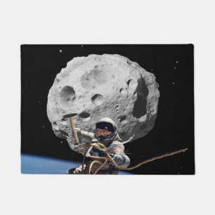 Asteroid Miner Fußmatte