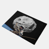 Asteroid Miner Fußmatte (Schrägansicht)