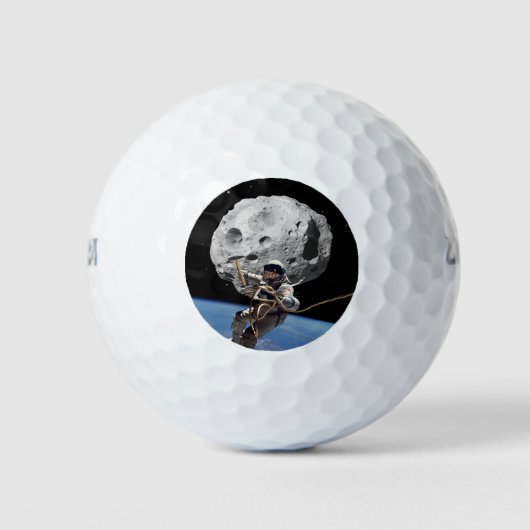 Asteroid Miner Golfball (Vorderseite)