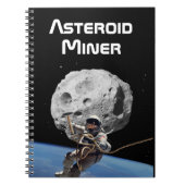 Asteroid Miner Notizblock (Vorderseite)