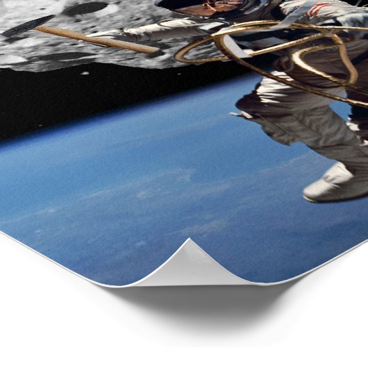 Asteroid Miner Poster (Ecke)