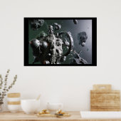 Asteroid Poster (Küche)