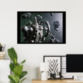Asteroid Poster (Heimbüro)