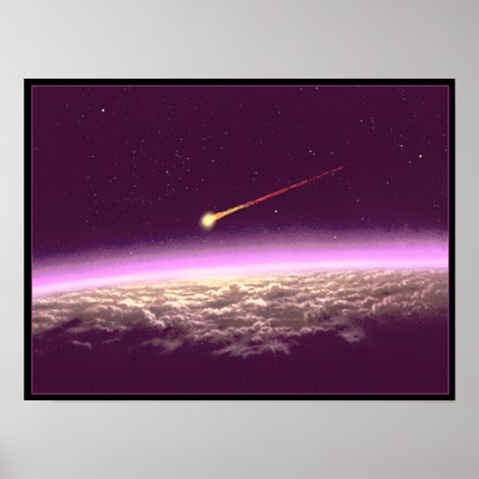 Asteroid-Poster Poster (Vorne)