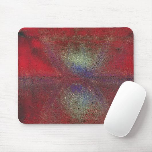 Asteroid Strike Digital Abstrakt Mousepad (Mit Mouse)