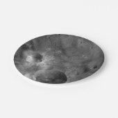 Asteroid Vesta Craters Pappteller (Schrägansicht)