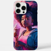 Asteroide und Eiscreme Case-Mate iPhone Hülle (Rückseite)