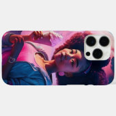 Asteroide und Eiscreme Case-Mate iPhone Hülle (Rückseite (Horizontal))