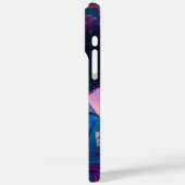 Asteroide und Eiscreme Case-Mate iPhone Hülle (Rückseite / Links)