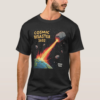 Asteroiden Auswirkungen Kosmischer Desaster 2032 T-Shirt