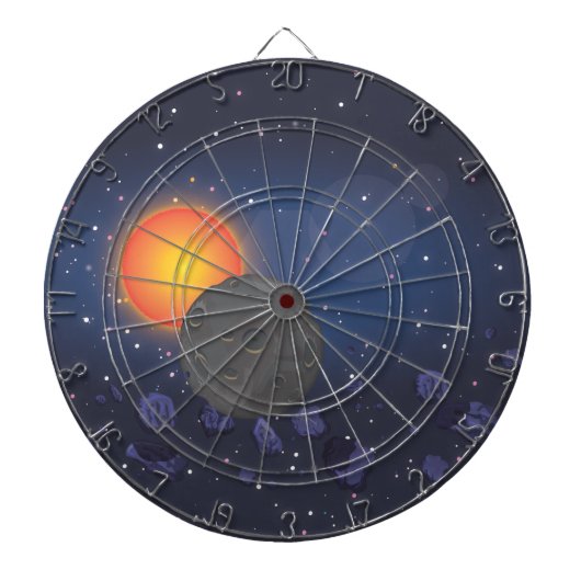 Asteroiden Dartscheibe (vorne)