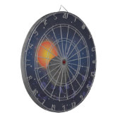 Asteroiden Dartscheibe (Vorderseite Links)