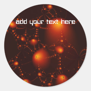 Asteroiden Runder Aufkleber