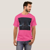 Asteroidenexplosion auf der Erde T-Shirt (Vorne ganz)