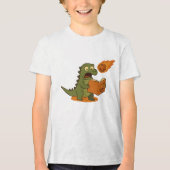 Asteroids and You, A Book For Dinosaurs Tri-Blend Shirt (Vorderseite)