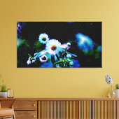 Asters Aglow gepackte Canvas Prints Leinwanddruck (Insitu (Wohnzimmer))