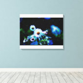 Asters Aglow gepackte Canvas Prints Leinwanddruck (Insitu (Holzboden))