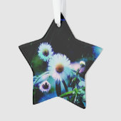 Asters Aglow Star Ornament (Vorderseite)