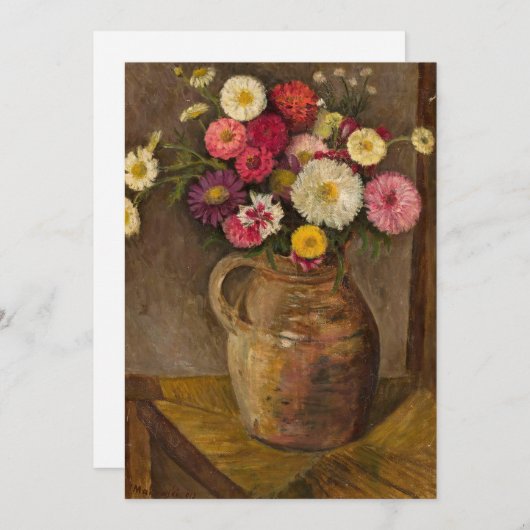 Asters und Zinnias | Tadeusz Makowski (Vorne/Hinten)