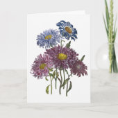 Asters Wasserfarbe wird bald gut Karte (Vorderseite)