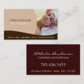 Ästetiker ~ Visitenkarte (Vorne/Hinten)