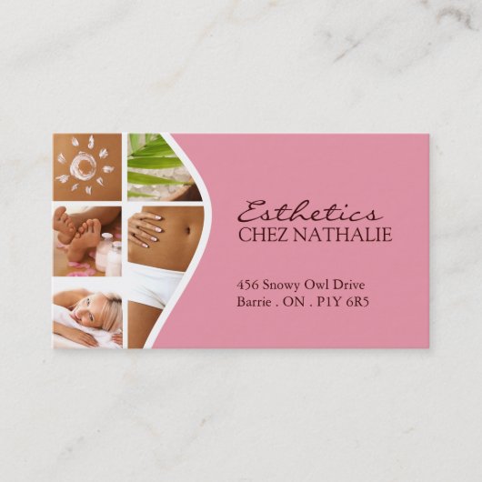 Ästetiker ~ Visitenkarte (Vorderseite)