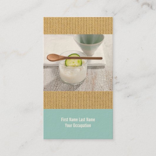 Ästetiker-Visitenkarte Visitenkarte (Vorderseite)